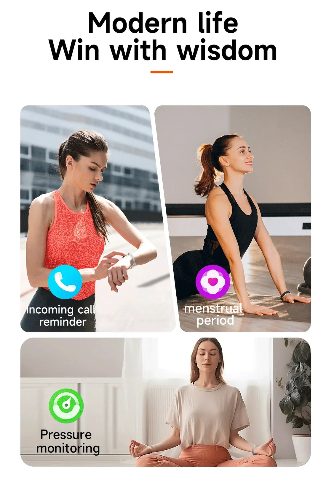 Smart Fitness Bracelet – Track Your Health & Stay Active with 1 Year Warrantee!