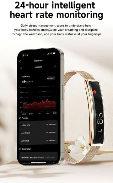 Smart Fitness Bracelet – Track Your Health & Stay Active with 1 Year Warrantee!