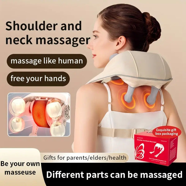 Smart Neck &amp; Shoulder Massager | جهاز تدليك الرقبة والكتفين الذكي